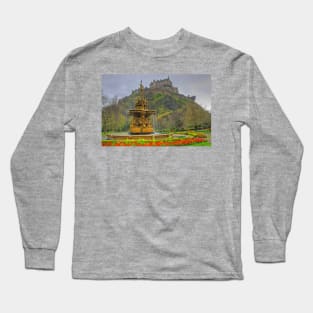 Fountain and Castle Long Sleeve T-Shirt